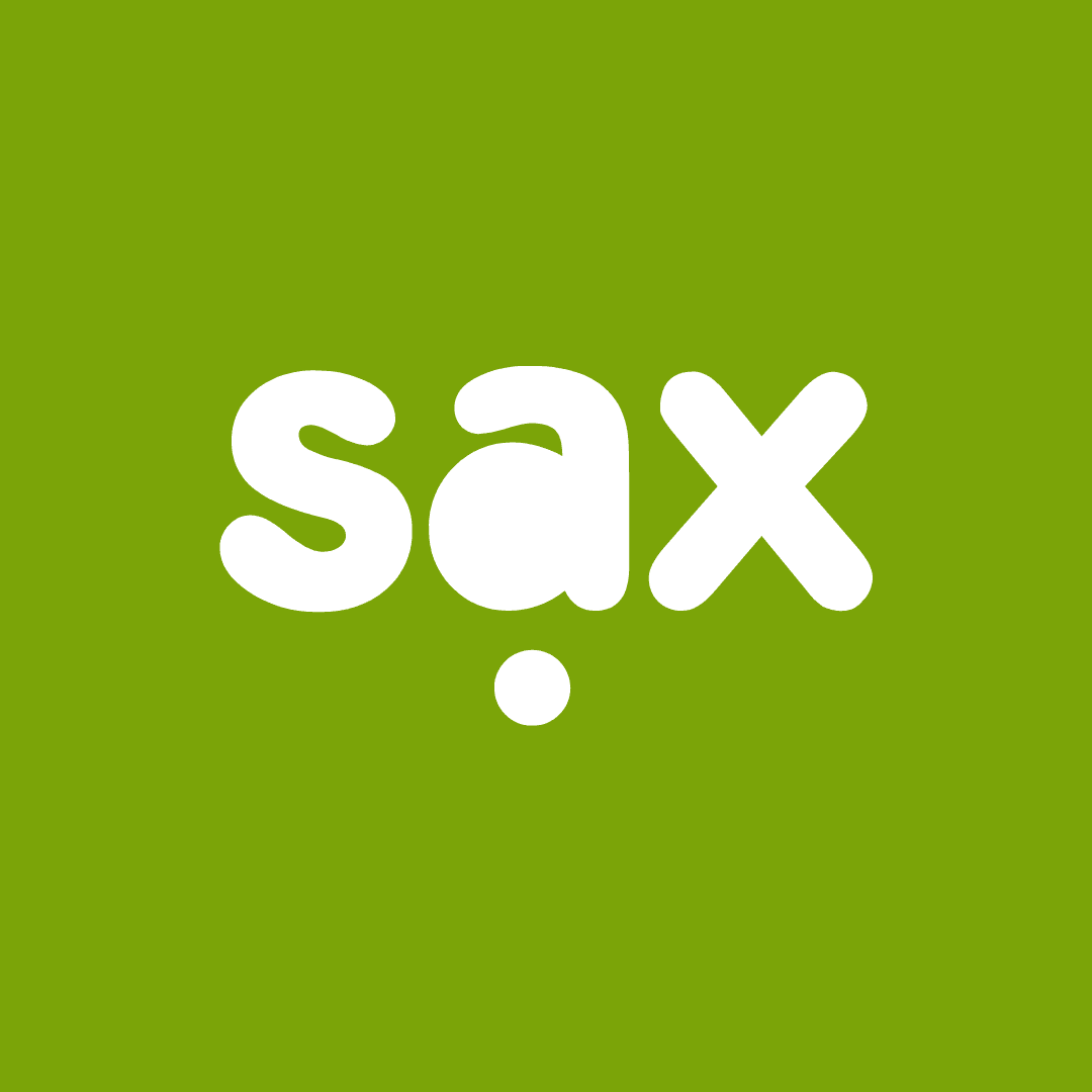 Logo da emrpesa Sax