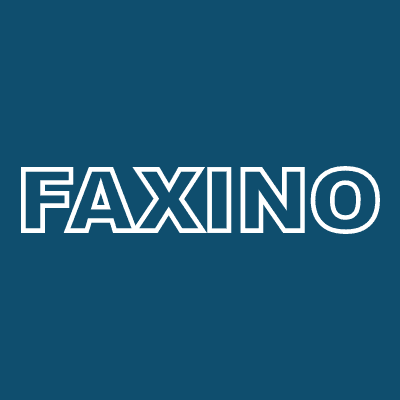 Logo da emrpesa Faxino